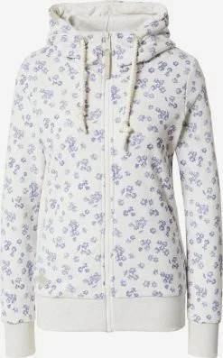 Ragwear Sweatvesten Sweatvest Dames Wolwit