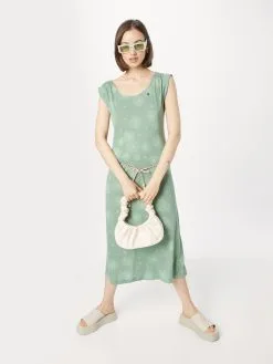 Ragwear Zomerjurken Zomerjurk Dames Groen / Pastelgroen -Ragwear Verkoop 0110f9ec3ccb9f79dec6bc9a9df00ac8
