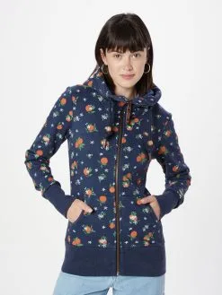 Ragwear Sweatvesten Sweatvest NESKA Dames Navy -Ragwear Verkoop 01829a4270358d33d4a81342346fa873