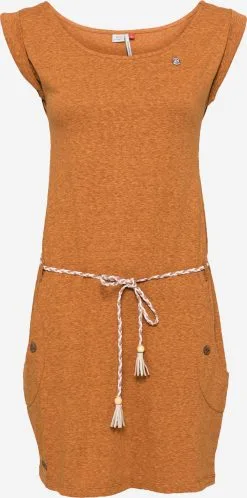Ragwear Zomerjurken Zomerjurk Tag Dames Bruin