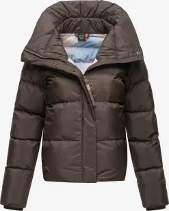 Ragwear Winterjassen Winterjas Lunis Dames Bruin
