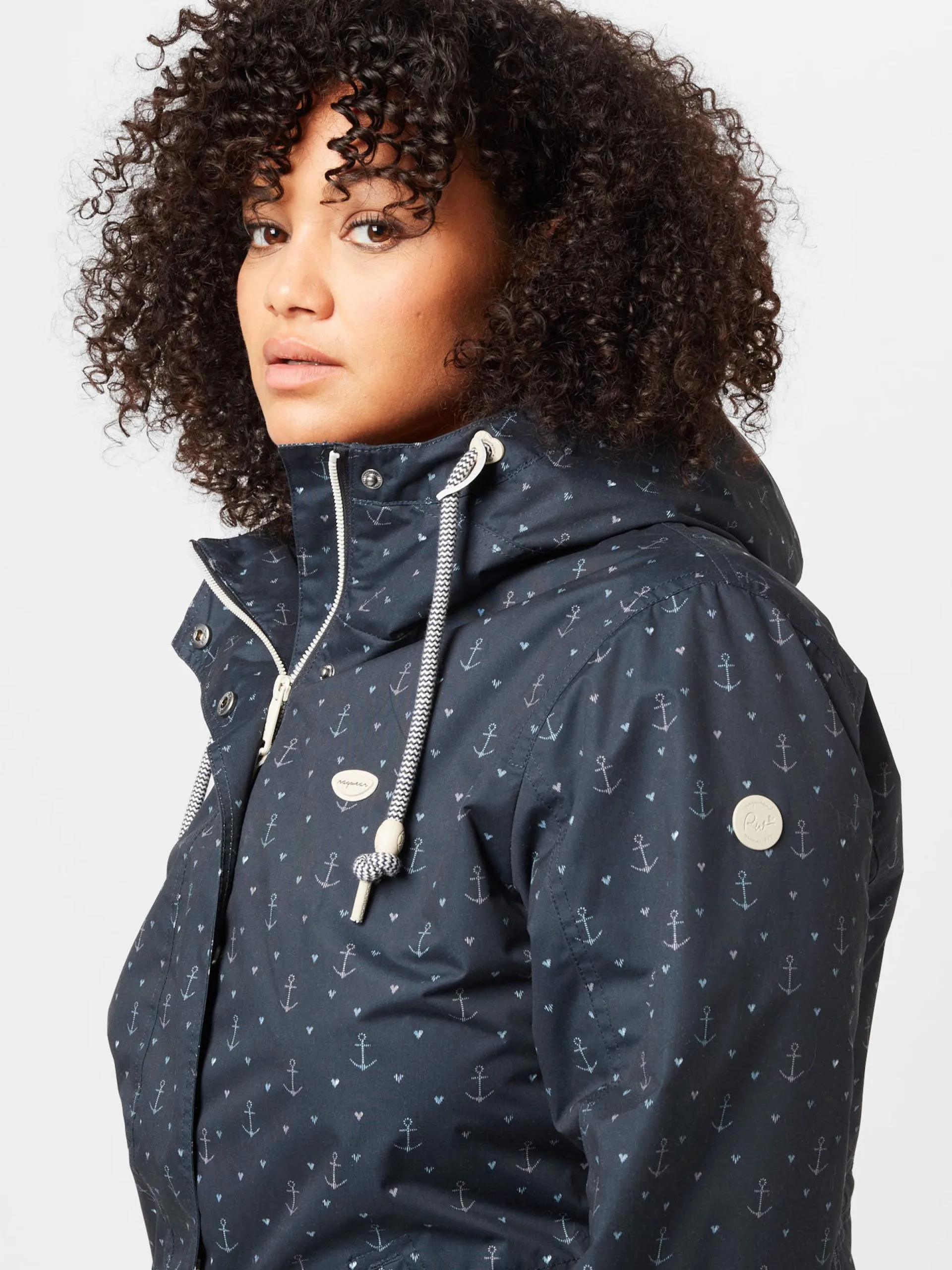 Tussenjassen Tussenjas LENCA MARINA Dames Navy 2 Tussenjassen Tussenjas LENCA MARINA Dames Navy - Image 2