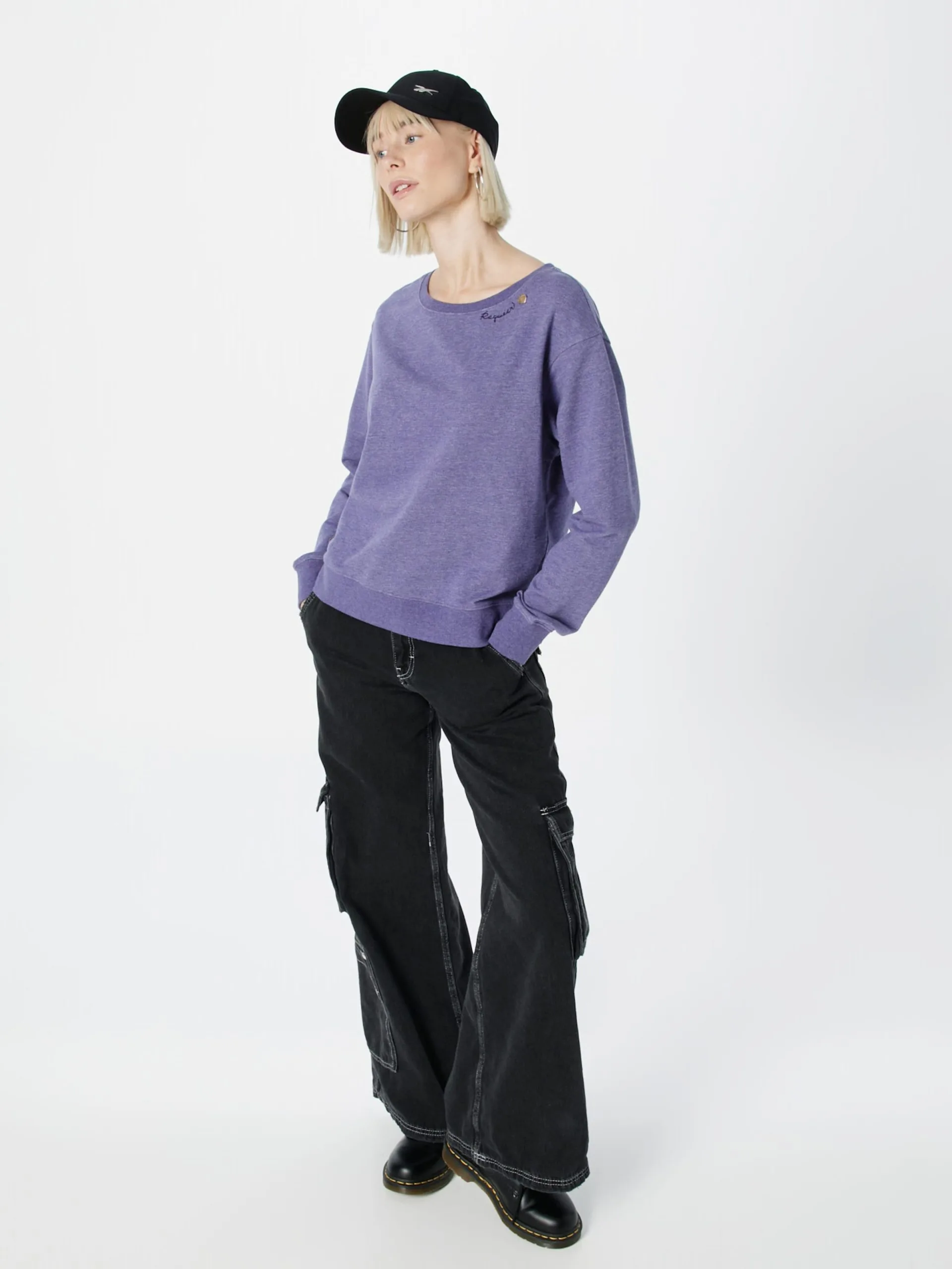 Ragwear Sweatshirts Sweatshirt HEIKKE Dames Blauw 5 Ragwear Sweatshirts Sweatshirt HEIKKE Dames Blauw - Image 5