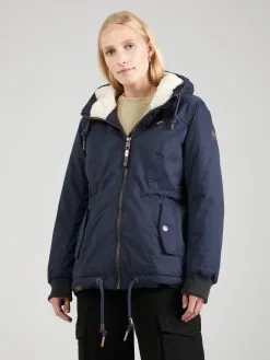 Ragwear Parkas Tussenparka DANKKA Dames Navy -Ragwear Verkoop 05d339be597716f7f390c57bc6ae01e3