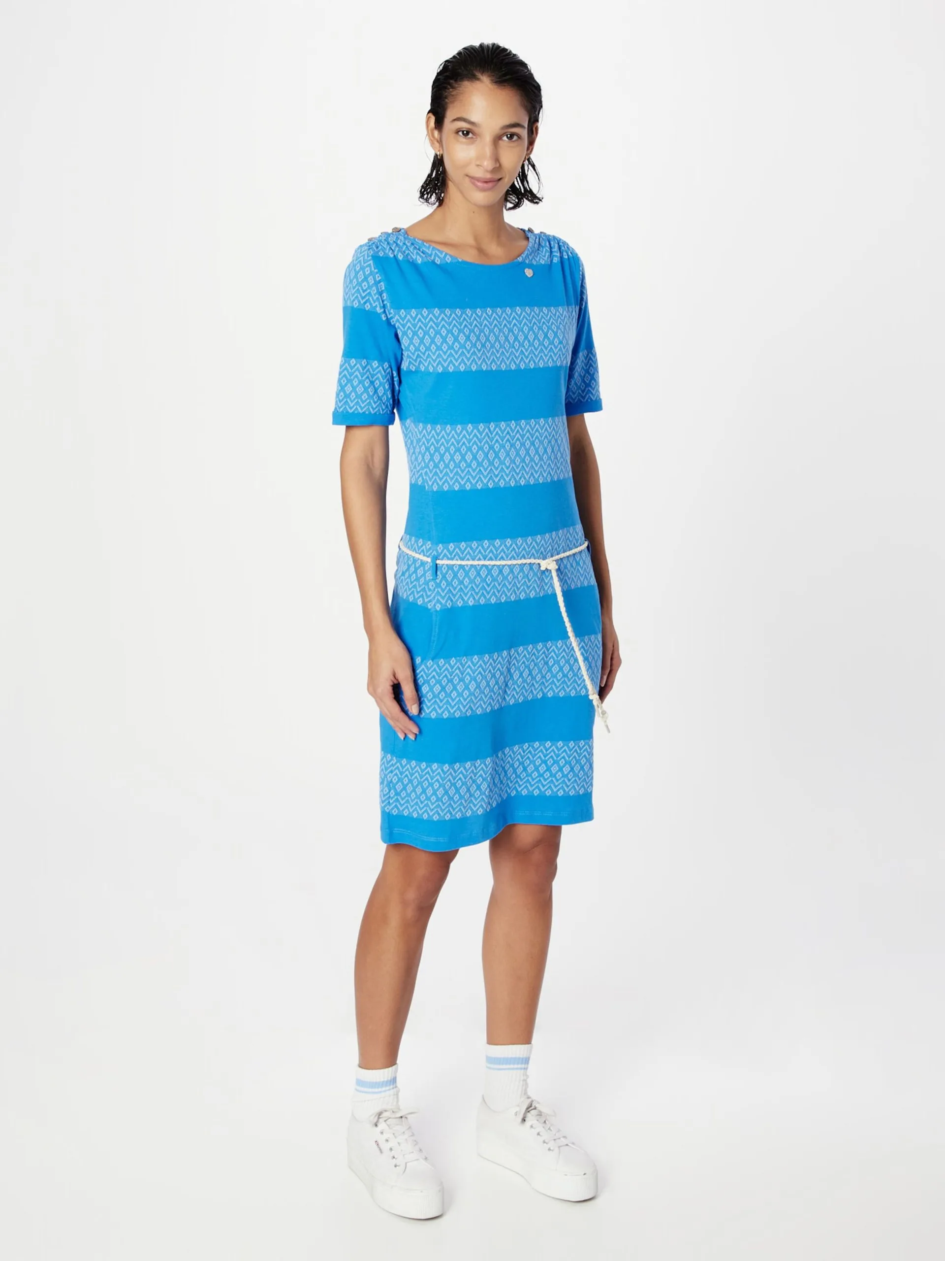 Ragwear Jerseyjurken Jurk CHEGO Dames Blauw / Hemelsblauw 3 Ragwear Jerseyjurken Jurk CHEGO Dames Blauw / Hemelsblauw - Image 3