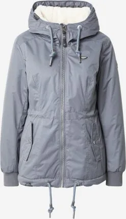 Ragwear Parkas Tussenparka DANKKA Dames Grijs