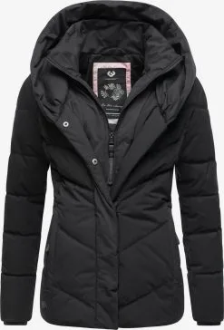 Ragwear Winterjassen Winterjas Natesa Dames Zwart -Ragwear Verkoop 094ac22d6970543a9807235645121684