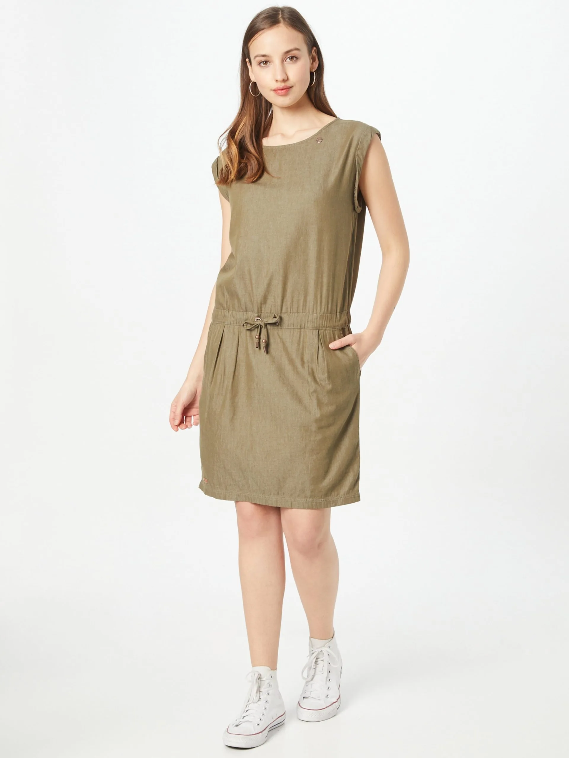 Ragwear Zomerjurken Zomerjurk MASCARPONE Dames Olijfgroen 3 Ragwear Zomerjurken Zomerjurk MASCARPONE Dames Olijfgroen - Image 3