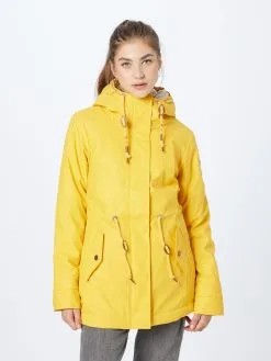 Ragwear Parkas Tussenparka MONADIS Dames Geel -Ragwear Verkoop 0ba4a3abad11b127b762fdef69f17c1c