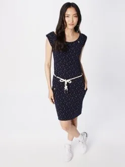 Ragwear Jerseyjurken Jurk Dames Marine / Pastelblauw -Ragwear Verkoop 0c731d61e58e0ebf29f8bed96d721315