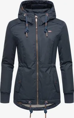 Ragwear Outdoor Jassen Functionele Jas Danka Dames Navy / Donkerblauw -Ragwear Verkoop 0da46319628e0f7a60c9d7016e651144