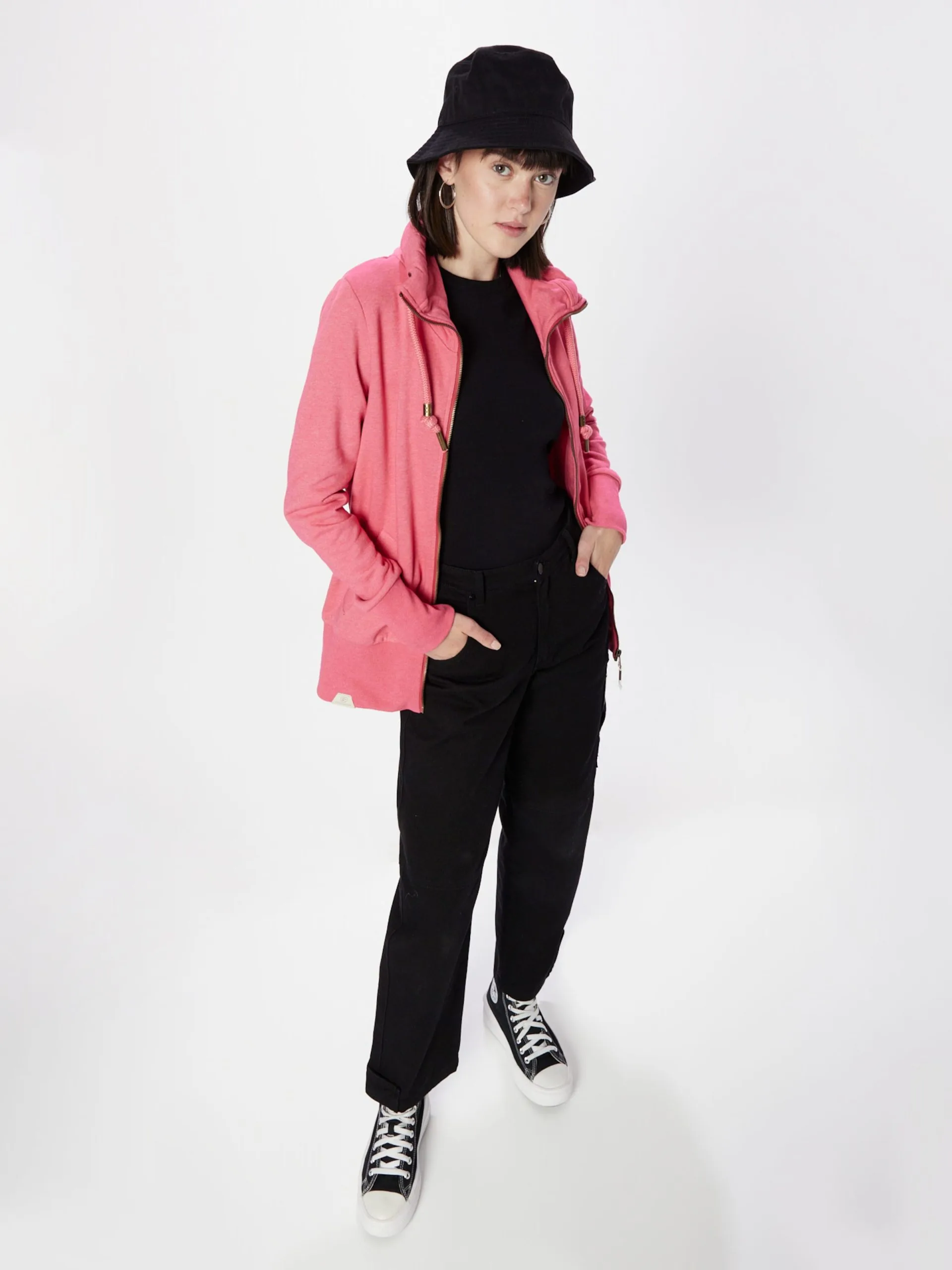 Ragwear Sweatvesten Sweatvest RYLIE Dames Oudroze 5 Ragwear Sweatvesten Sweatvest RYLIE Dames Oudroze - Image 5