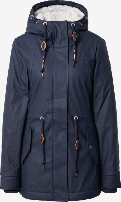 Ragwear Parkas Tussenparka Monadis Dames Navy -Ragwear Verkoop 10513420020b8f1de21afe85b589b3eb