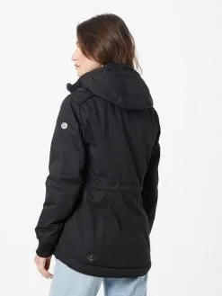 Ragwear Parkas Tussenparka DANKKA Dames Zwart -Ragwear Verkoop 11bd3fb451cf5672add5915903e7c3df