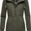Ragwear Outdoor Jassen Functionele Jas Danka Dames Olijfgroen