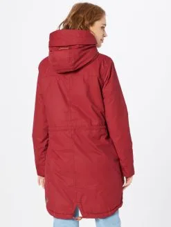 Ragwear Parkas Tussenparka ELBA Dames Rood -Ragwear Verkoop 1672b65eac1bf434580b9f2e4390e68c