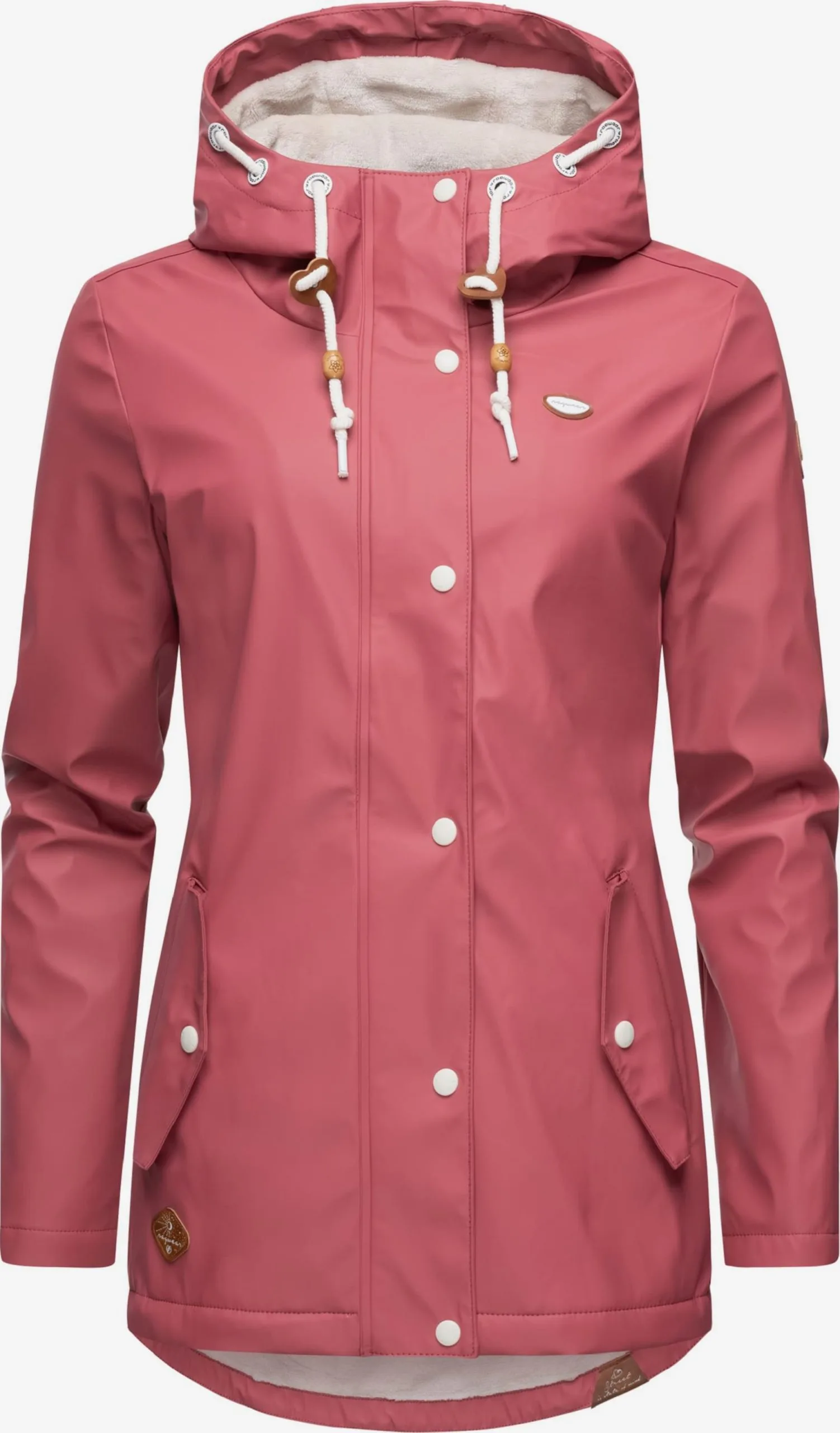 Ragwear Winterjassen Winterjas Marge Dames Roze 3 Ragwear Winterjassen Winterjas Marge Dames Roze - Image 3