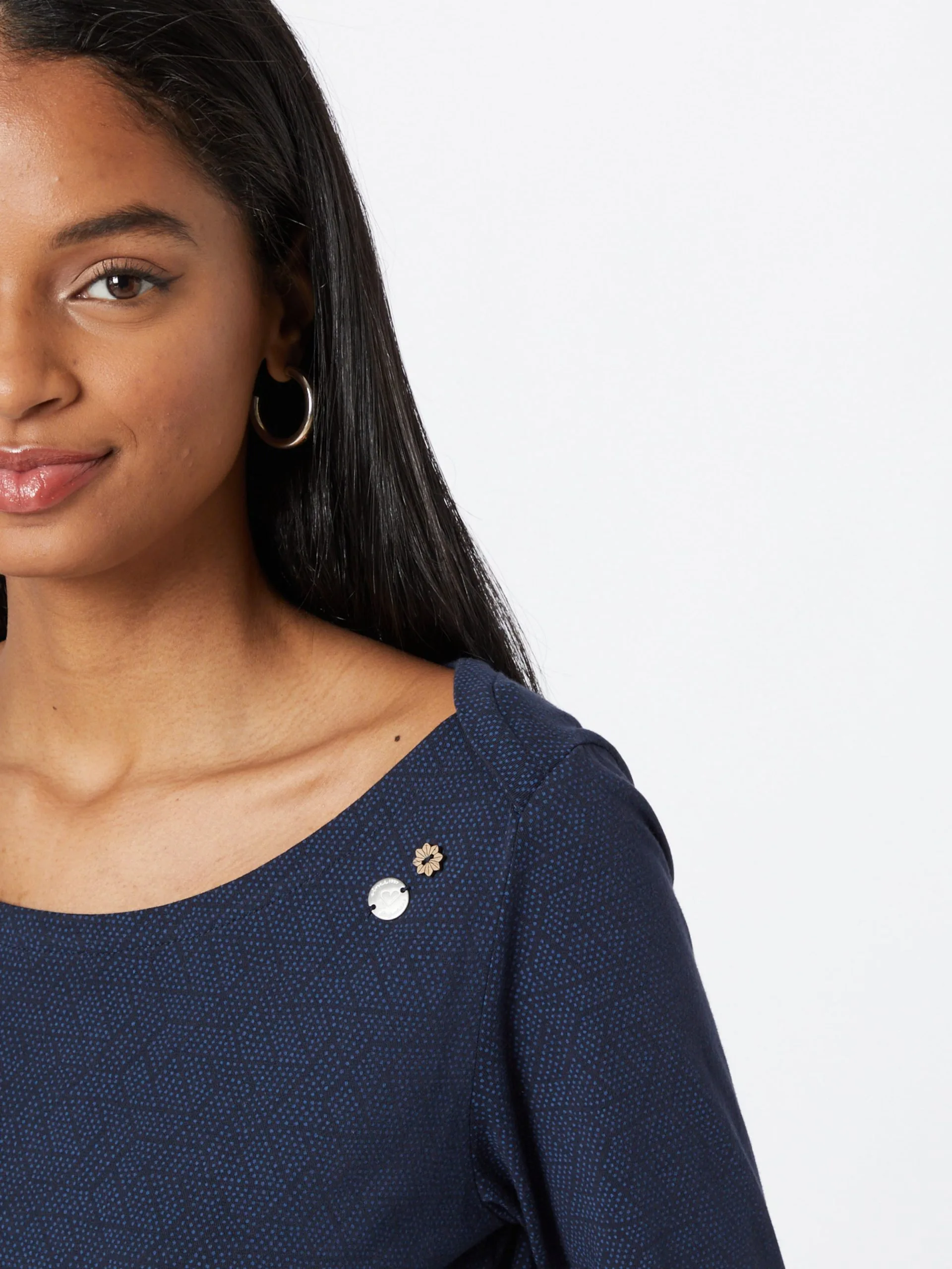 Ragwear Jerseyjurken Jurk RIVER Dames Nachtblauw / Hemelsblauw 2 Ragwear Jerseyjurken Jurk RIVER Dames Nachtblauw / Hemelsblauw - Image 2