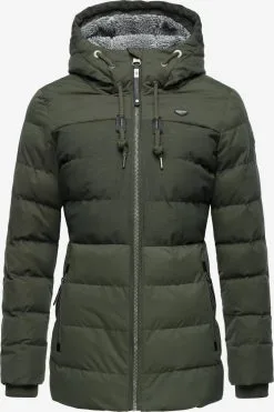 Ragwear Winterjassen Winterjas Quantic Dames Olijfgroen -Ragwear Verkoop 171984f8be2a0f1285e2d71b7e4771ab