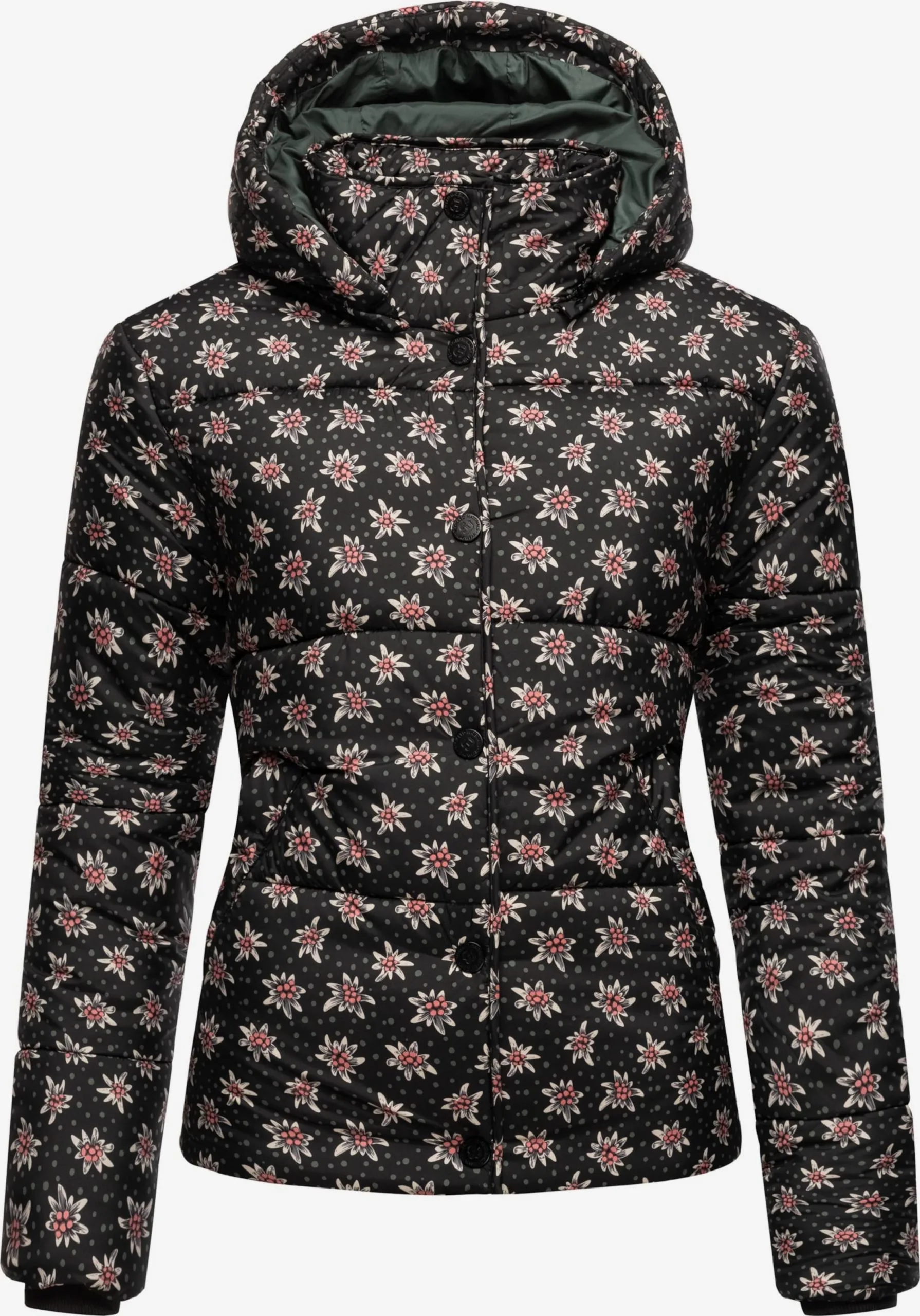 Ragwear Winterjassen Winterjas Relive Remake Dames Zwart 4 Ragwear Winterjassen Winterjas Relive Remake Dames Zwart - Image 4