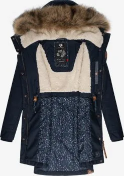 Ragwear Parkas Winterparka Tawny Dames Navy -Ragwear Verkoop 1905c5ffd8bb844fe4a6c35a5d6def09