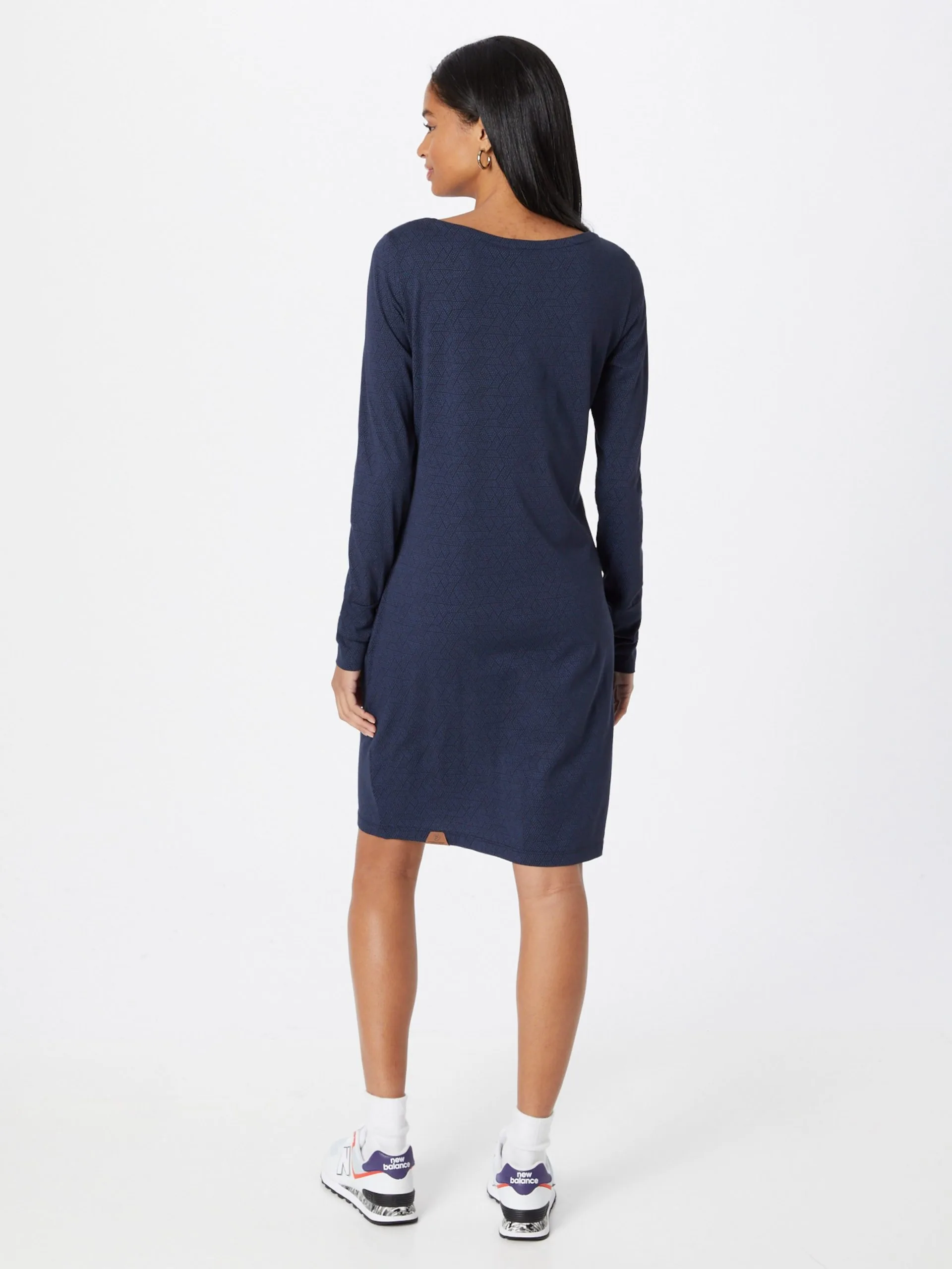 Ragwear Jerseyjurken Jurk RIVER Dames Nachtblauw / Hemelsblauw 4 Ragwear Jerseyjurken Jurk RIVER Dames Nachtblauw / Hemelsblauw - Image 4