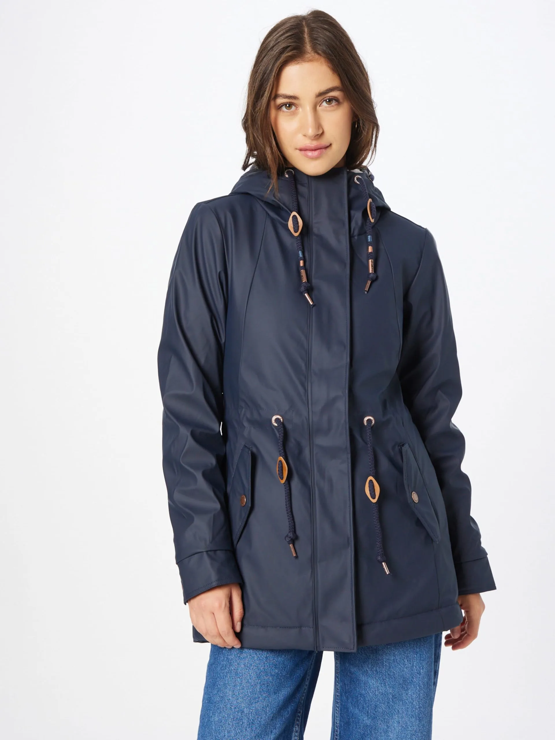 Ragwear Parkas Tussenparka Monadis Dames Navy 3 Ragwear Parkas Tussenparka Monadis Dames Navy - Image 3