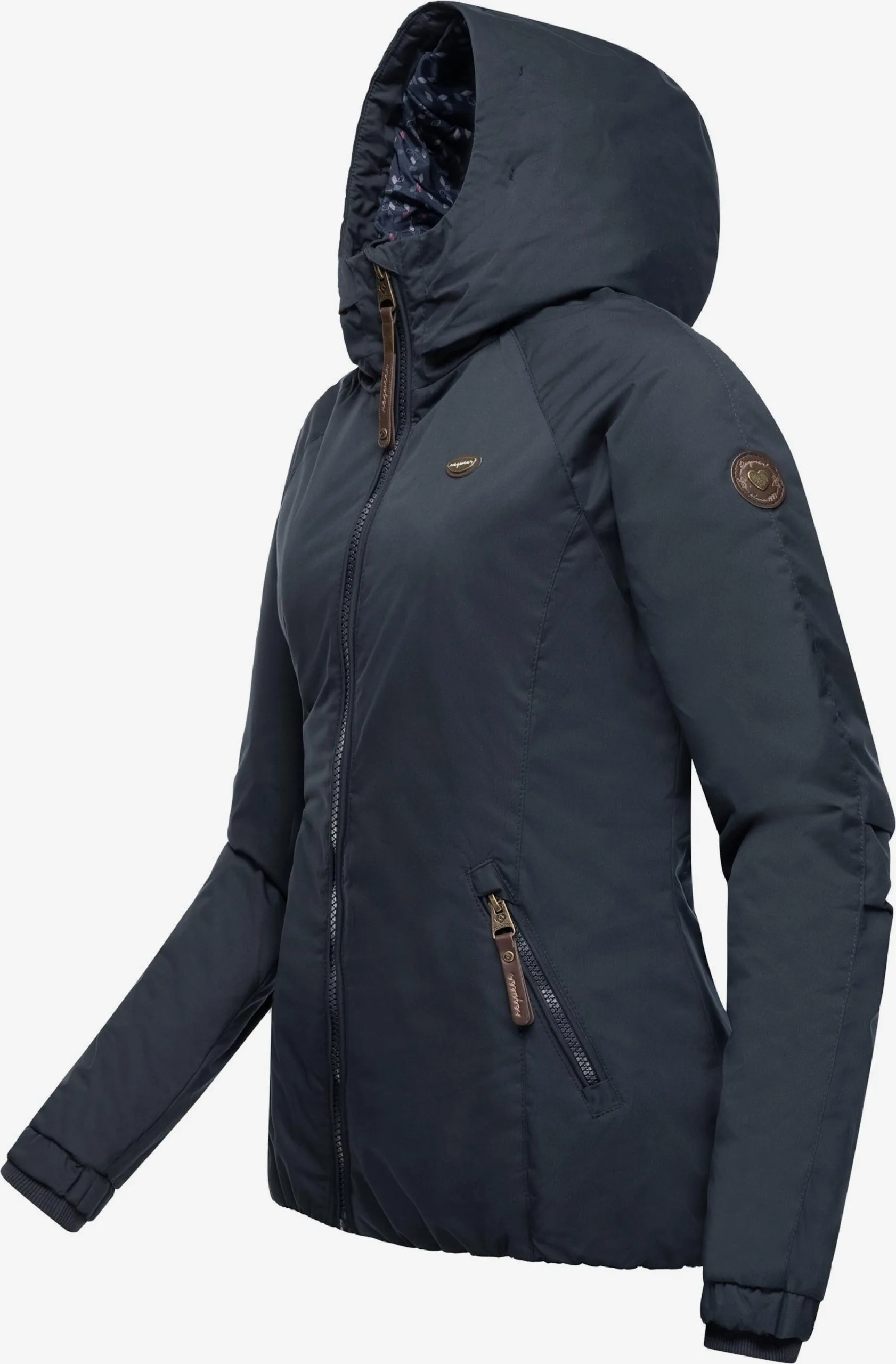 Ragwear Outdoor Jassen Functionele Jas Dizzie Dames Navy 2 Ragwear Outdoor Jassen Functionele Jas Dizzie Dames Navy - Image 2