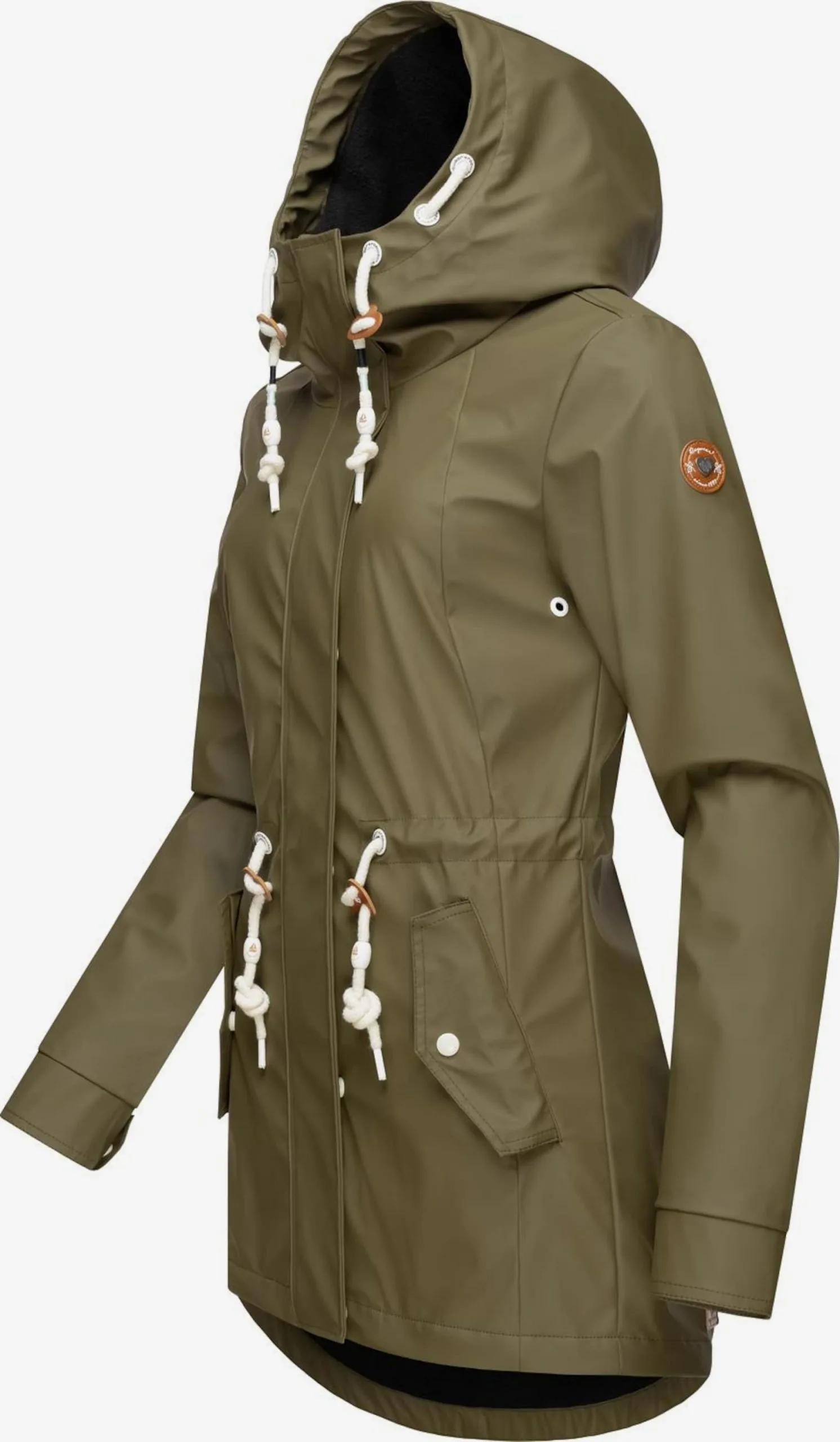 Ragwear Outdoor Jassen Functionele Jas Monadis Dames Olijfgroen 2 Ragwear Outdoor Jassen Functionele Jas Monadis Dames Olijfgroen - Image 2