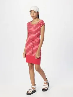 Ragwear Jerseyjurken Jurk SOCHO Dames Rood -Ragwear Verkoop 1fb382e956acef7d1dc12f32addc699d