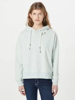 Ragwear Hoodies Sweatshirt RUFLE Dames Mintgroen -Ragwear Verkoop 2027b0d75fa264c1c136ef249085306f