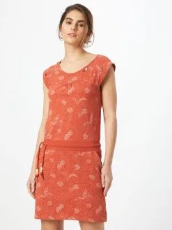 Ragwear Zomerjurken Zomerjurk PENELOPE Dames Oranjerood -Ragwear Verkoop 213b54535e8d3adc72a107019430f02a