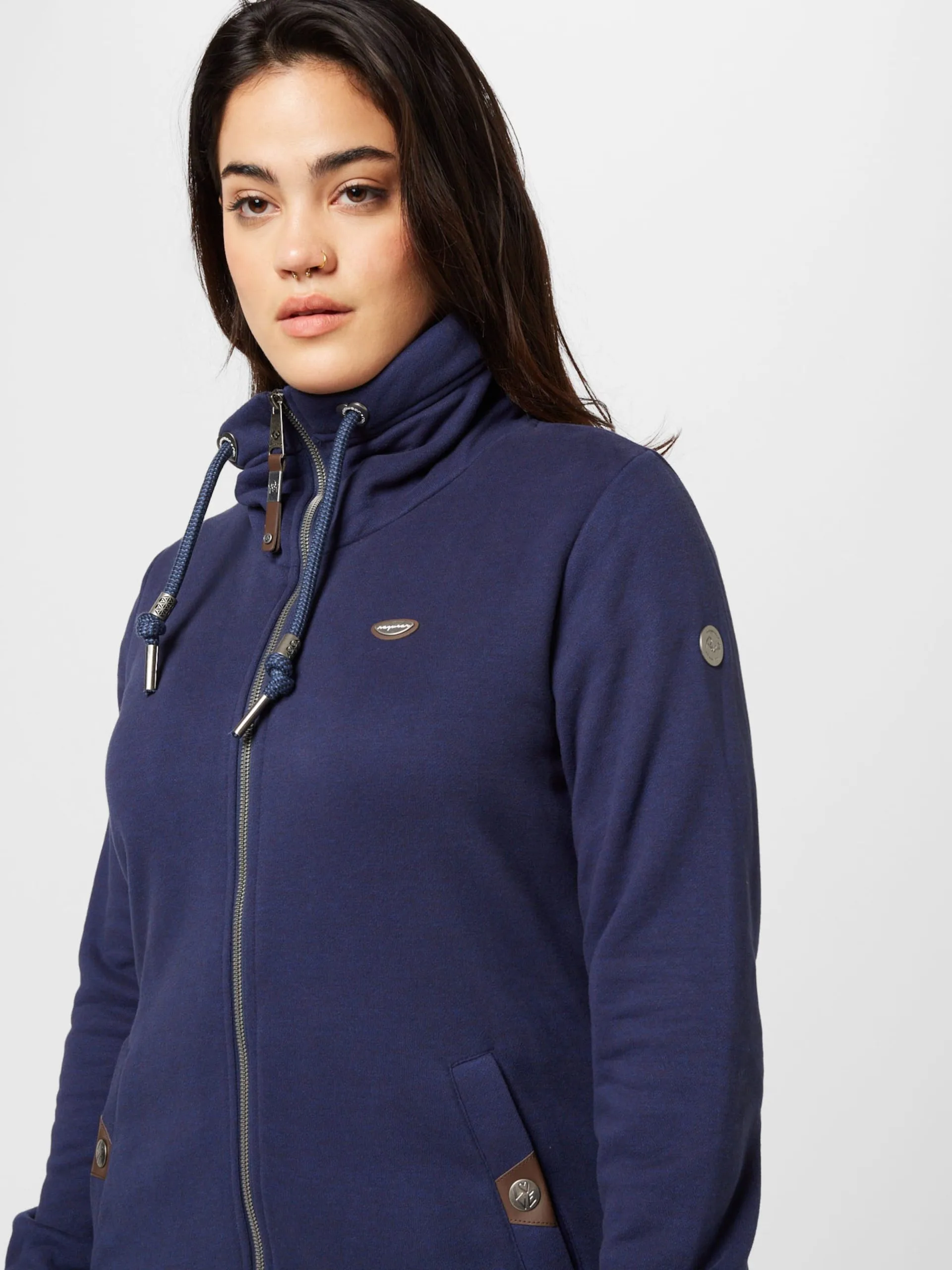 Sweatvesten Sweatvest RYLIE Dames Navy 2 Sweatvesten Sweatvest RYLIE Dames Navy - Image 2