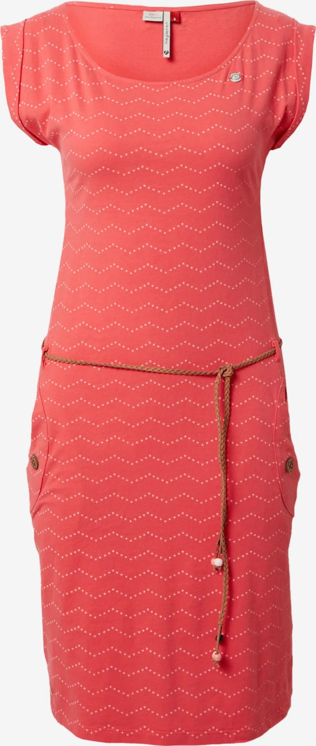 Ragwear Jerseyjurken Jurk TAGG Dames Rood 1 Ragwear Jerseyjurken Jurk TAGG Dames Rood