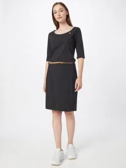 Ragwear Jerseyjurken Jurk TAMILA Dames Donkergrijs -Ragwear Verkoop 24d28ad054e2440ad533c4acfaac7b0a