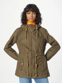 Ragwear Tussenjassen Tussenjas MONADIS Dames Olijfgroen -Ragwear Verkoop 2539a0aec0ccb02ca302e952345ba7ff