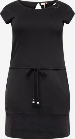 Jerseyjurken Jurk SOCHO Dames Zwart