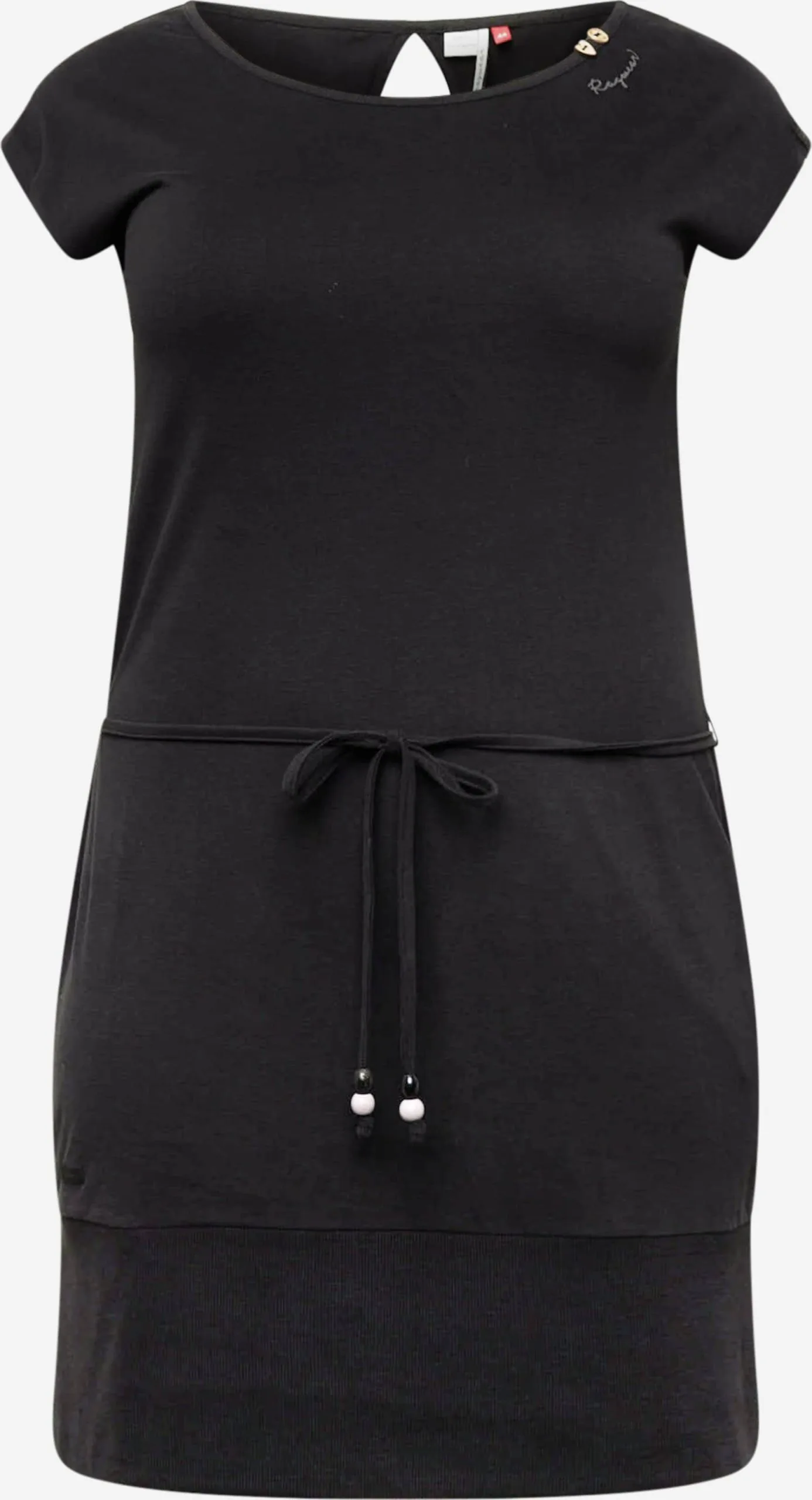 Jerseyjurken Jurk SOCHO Dames Zwart 1 Jerseyjurken Jurk SOCHO Dames Zwart