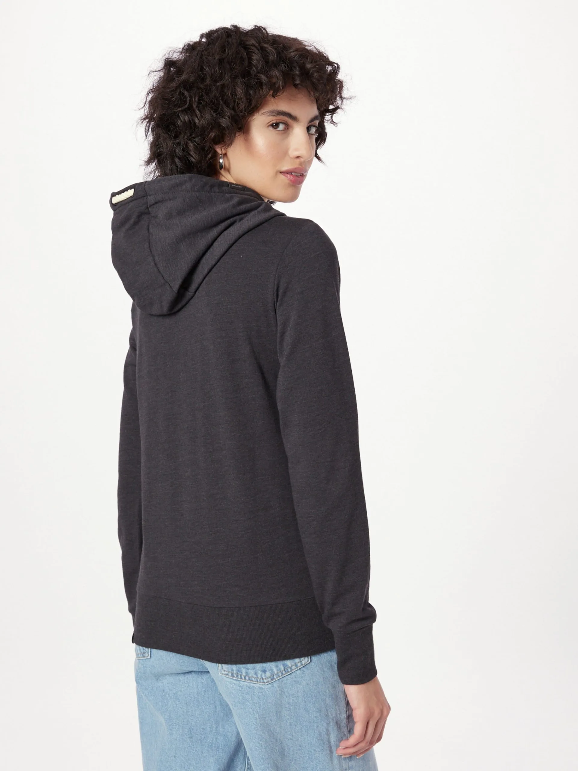 Ragwear Sweatvesten Sweatvest PAYA Dames Zwart 4 Ragwear Sweatvesten Sweatvest PAYA Dames Zwart - Image 4