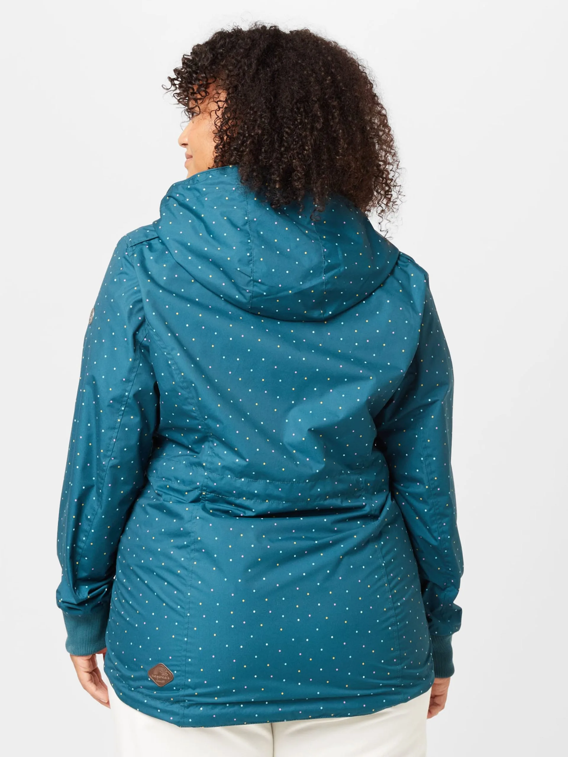 Tussenjassen Tussenjas DANKKA Dames Smaragd 4 Tussenjassen Tussenjas DANKKA Dames Smaragd - Image 4