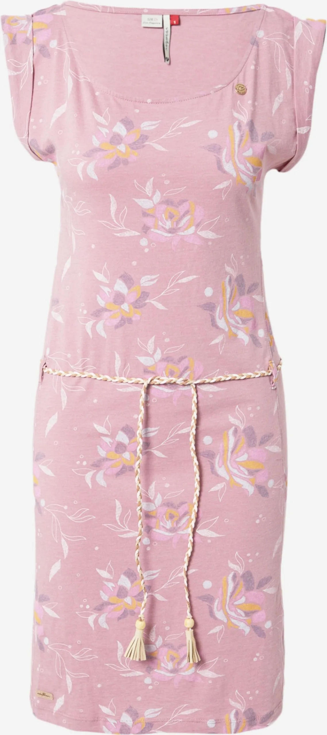 Ragwear Jerseyjurken Jurk TAMMI Dames Rosa 1 Ragwear Jerseyjurken Jurk TAMMI Dames Rosa