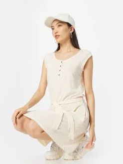 Ragwear Zomerjurken Zomerjurk ZEPHIE Dames Beige -Ragwear Verkoop 2faec7111cd60a98a30711aac06b2428