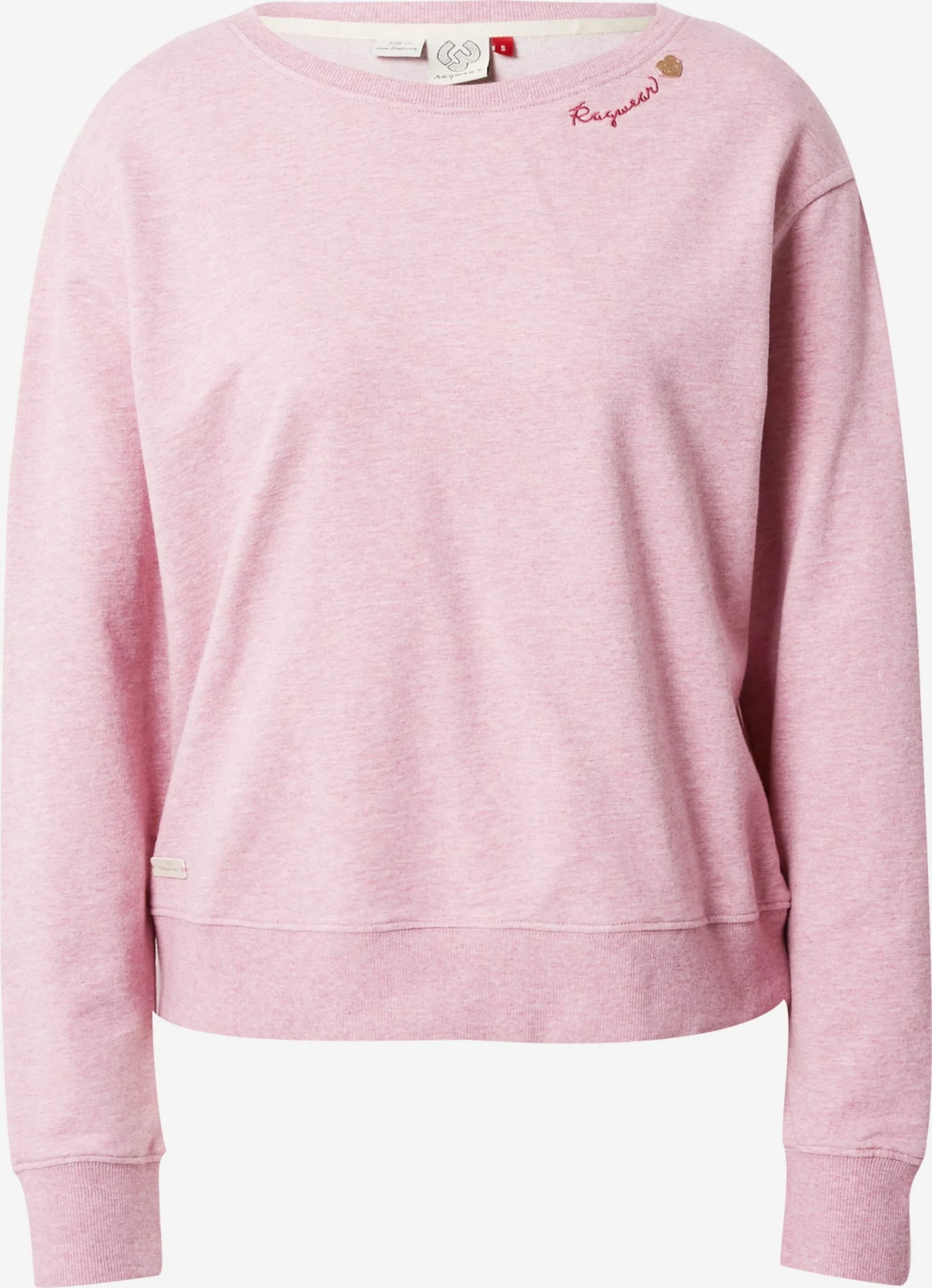 Ragwear Sweatshirts Sweatshirt HEIKKE Dames Roze Gemêleerd 1 Ragwear Sweatshirts Sweatshirt HEIKKE Dames Roze Gemêleerd