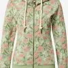 Ragwear Sweatvesten Sweatvest PAYA Dames Pastelgroen