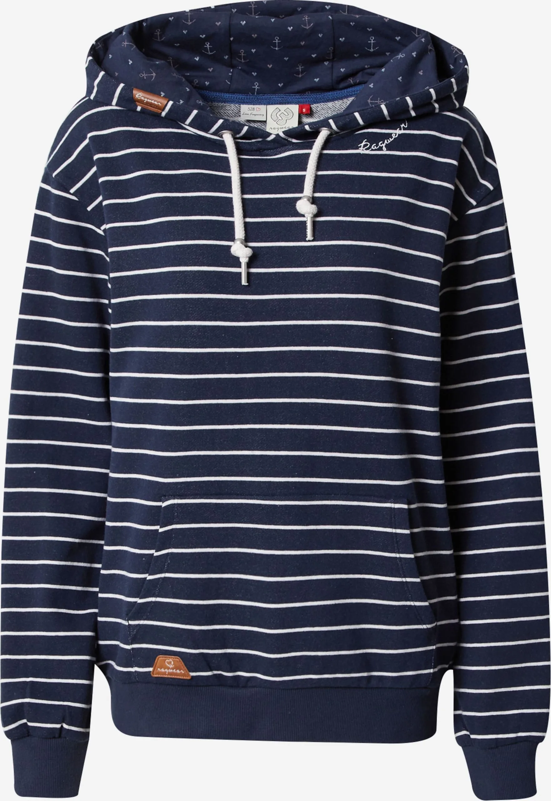 Ragwear Hoodies Sweatshirt HAPPIER Dames Donkerblauw 1 Ragwear Hoodies Sweatshirt HAPPIER Dames Donkerblauw