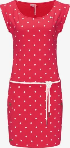 Ragwear Zomerjurken Zomerjurk Tag Dames Cranberry