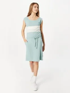 Ragwear Jerseyjurken Jurk TARAYA Dames Lichtblauw -Ragwear Verkoop 35ca2b0428373a01075877f36638d4e6