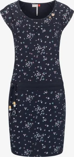 Ragwear Zomerjurken Zomerjurk Penelope Dames Nachtblauw / Lichtblauw