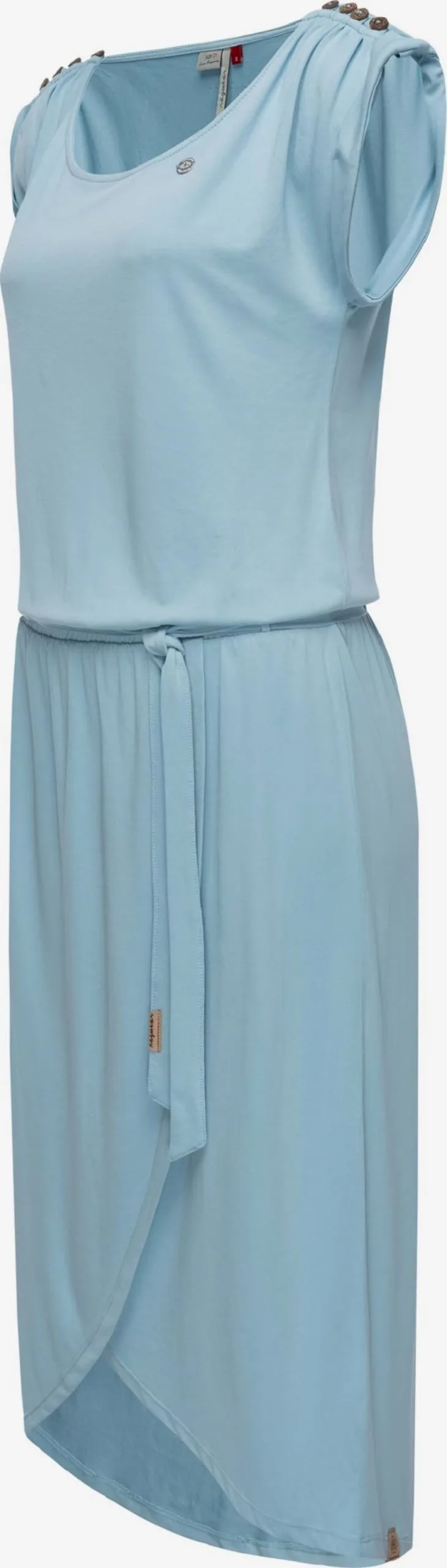 Ragwear Jerseyjurken Jurk Ethany Dames Lichtblauw 2 Ragwear Jerseyjurken Jurk Ethany Dames Lichtblauw - Image 2