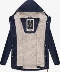 Ragwear Parkas Winterparka Monadis Dames Navy -Ragwear Verkoop 36e282627741f51ac4ae63d7868a20a0